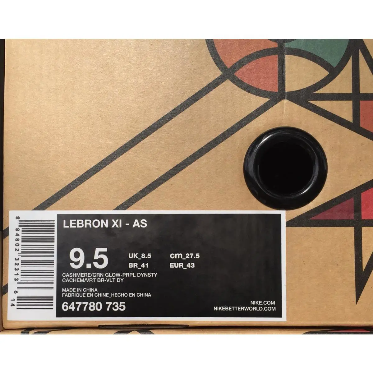Nike shoes - Nike LeBron 11 - LeBron - 647780 735 - Purple 3