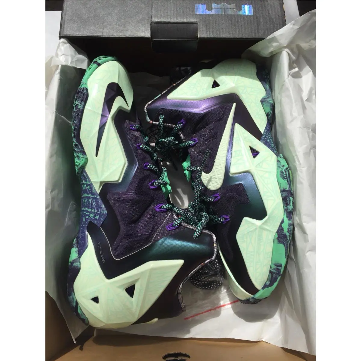 Nike shoes - Nike LeBron 11 - LeBron - 647780 735 - Purple 7