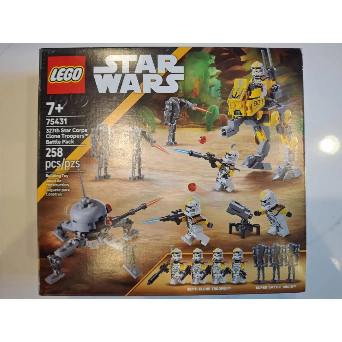 Lego Star Wars 327th Star Corps Troopers Battle Pack 75431