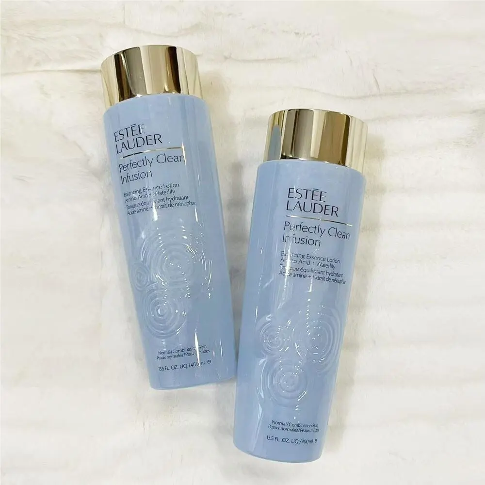 2 x Estee Lauder Perfectly Clean Infusion Balancing Essence Lotion 400ml=800ml