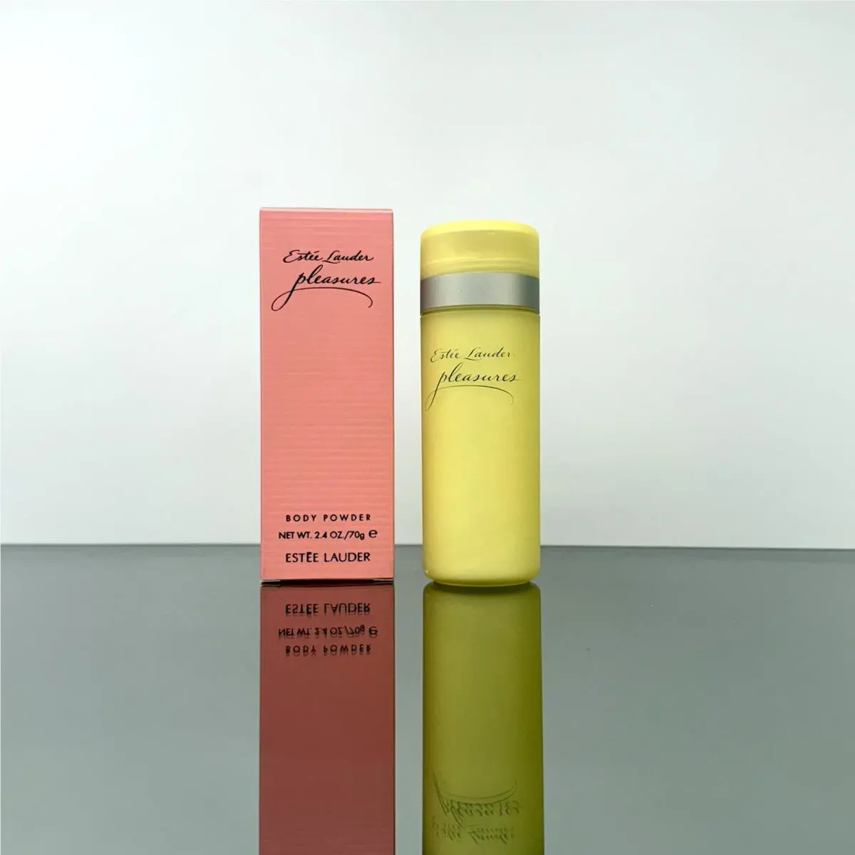 Estee Lauder Pleasures Body Powder For Women 2.4oz-70g Rare-vintage