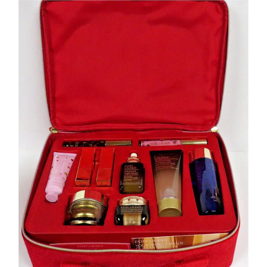 Estee Lauder 11-Pc. Holiday Blockbuster Gift Set 2023 Celestial Glam Box Damage