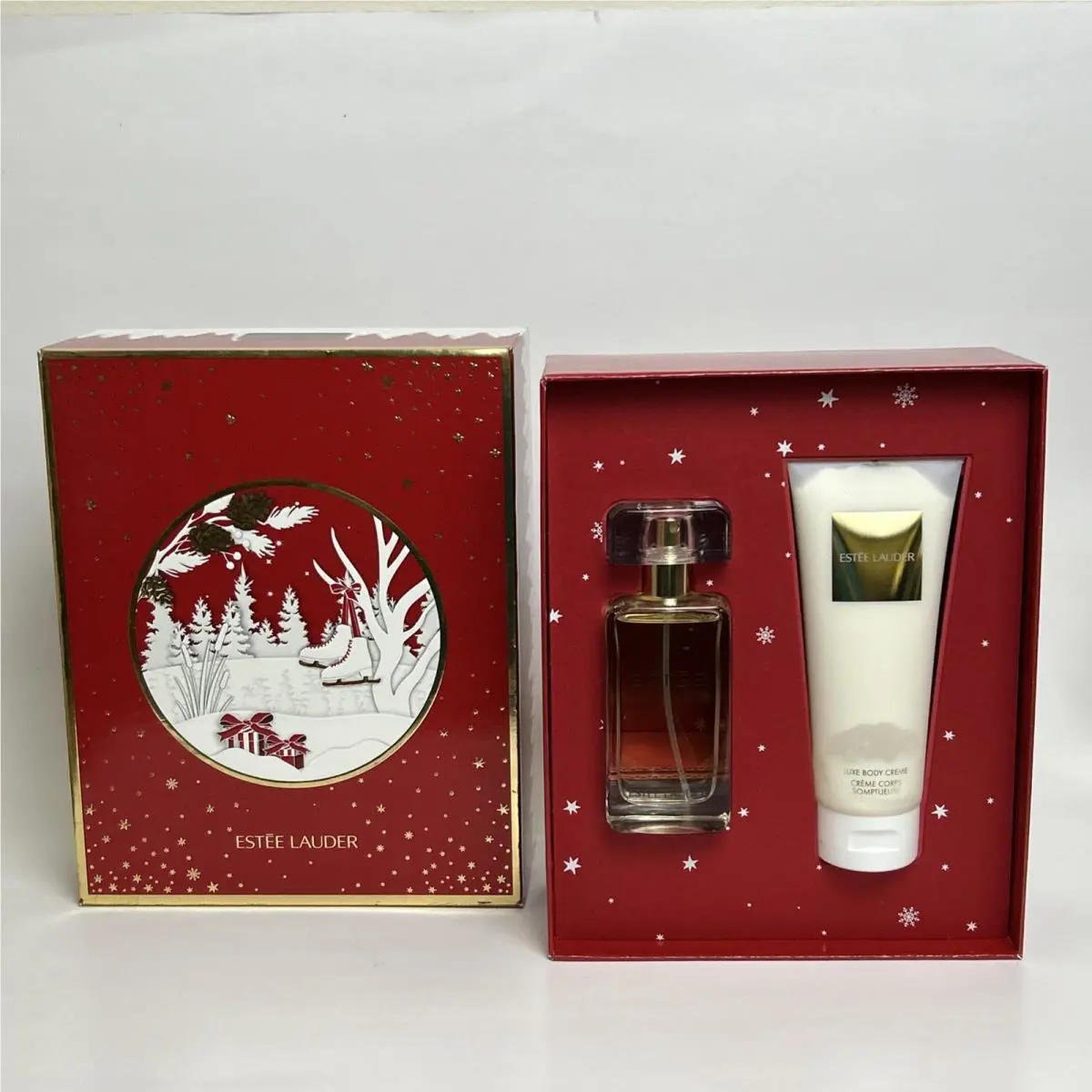 Estee Indulgent Duo by Estee Lauder Super Cologne Body Creme Holiday Gift Set
