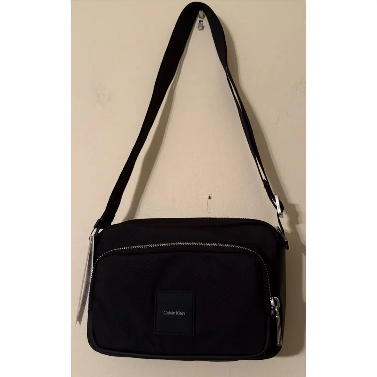 Calvin Klein Women Black Small Camera Crossbody Bag