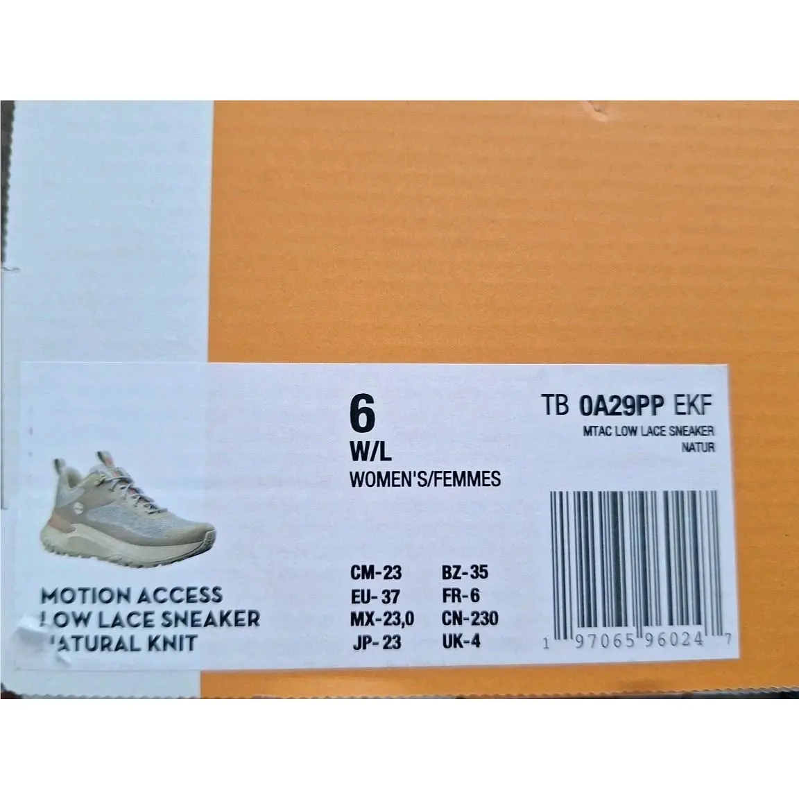 Timberland shoes - Timberland Motion Access - Motion Access - Beige (UPC: 197065960247) 8