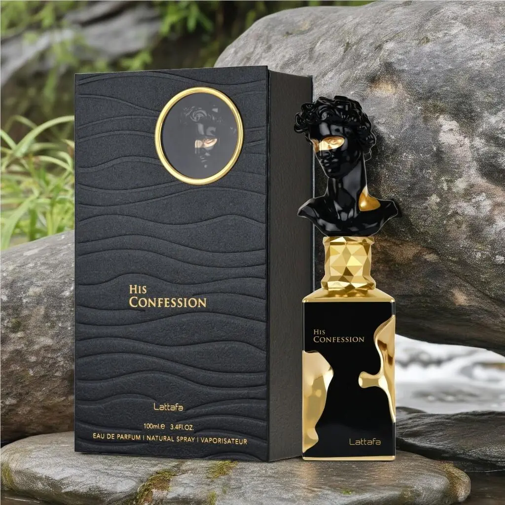 Lattafa His Confession Eau De Parfum Spray 3.4 oz 100 ml For Men
