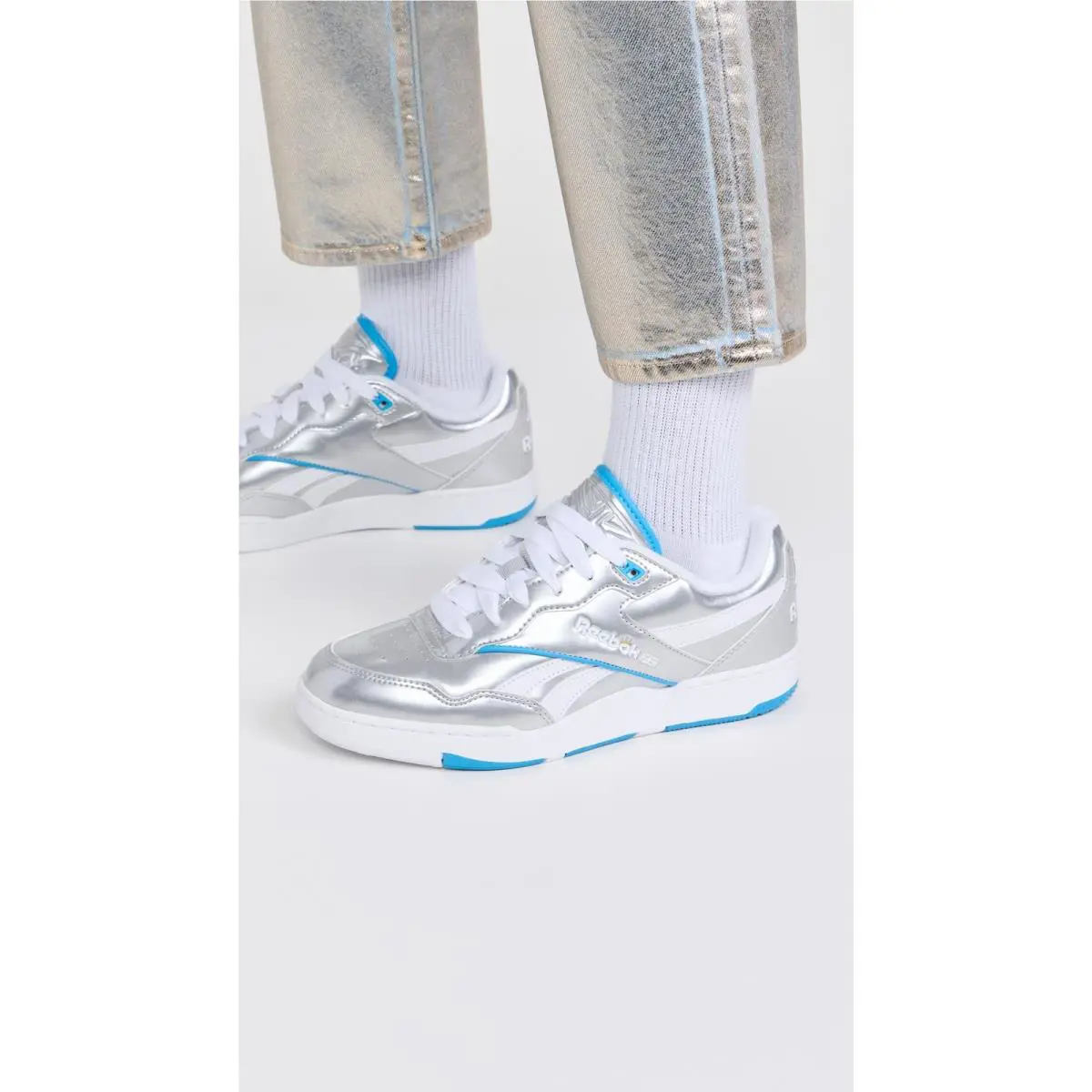 Reebok shoes - Reebok BB 4000 - 100213086 - Silver 1