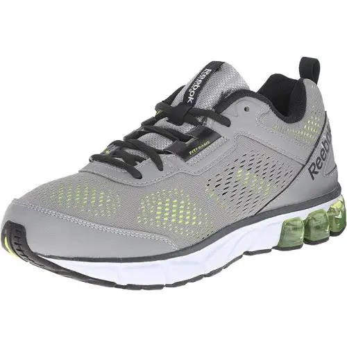 Reebok Mens Jet Dashride Gray Green Running Athletic Shoes Size 9 - V66401 - Gray