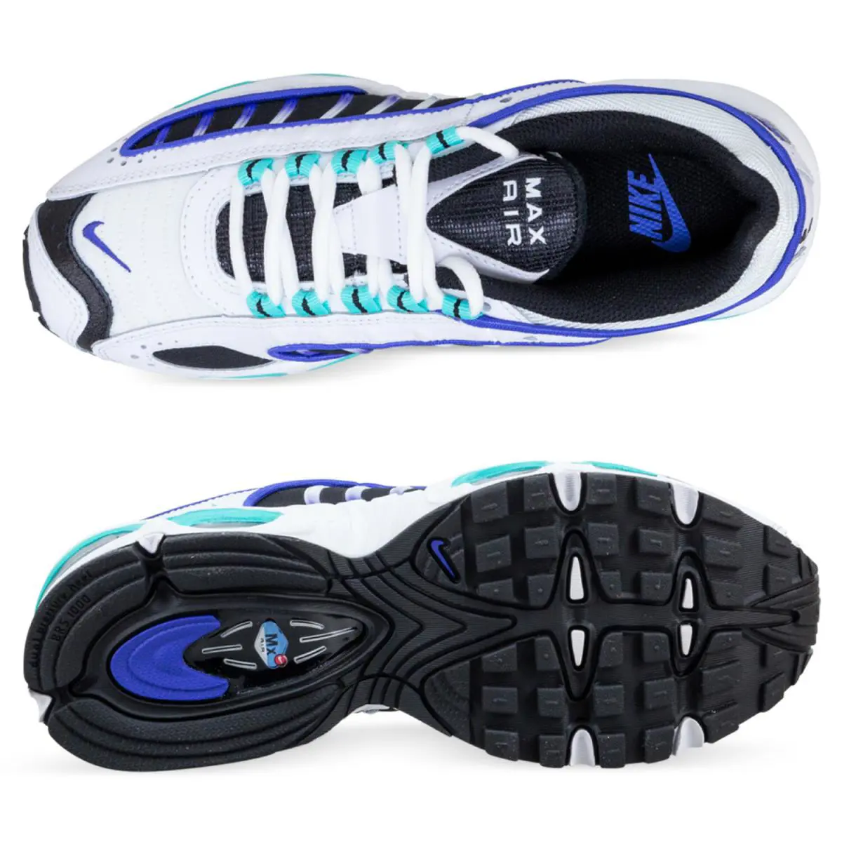 Nike shoes - White, Aurora Green 1