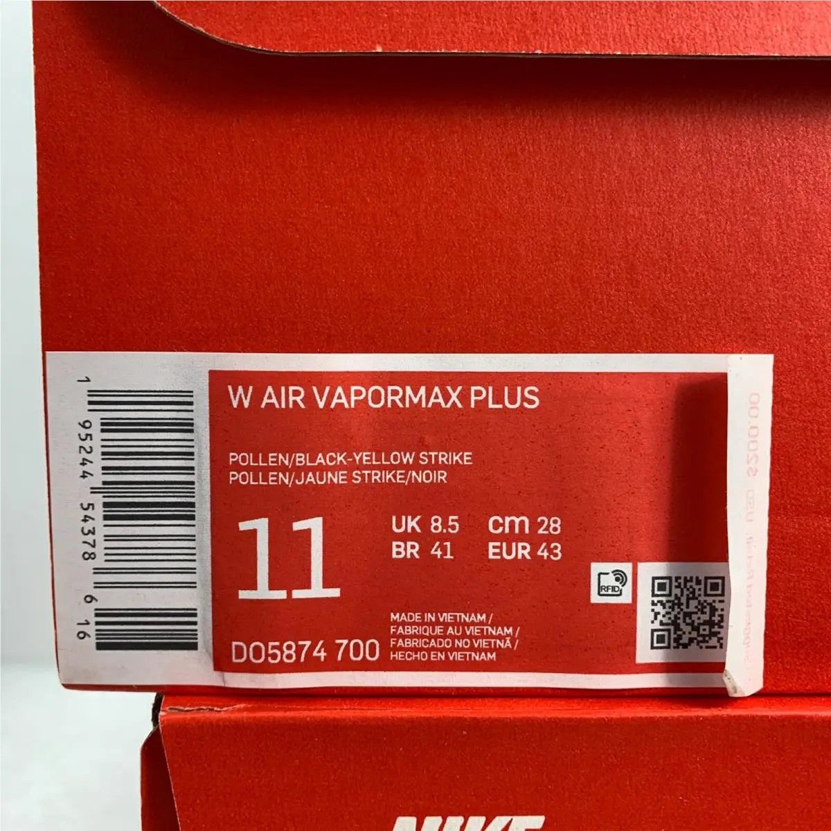 Nike shoes - Nike Air Vapormax Plus - Air Vapormax Plus - DO5874-700 - Yellow 25