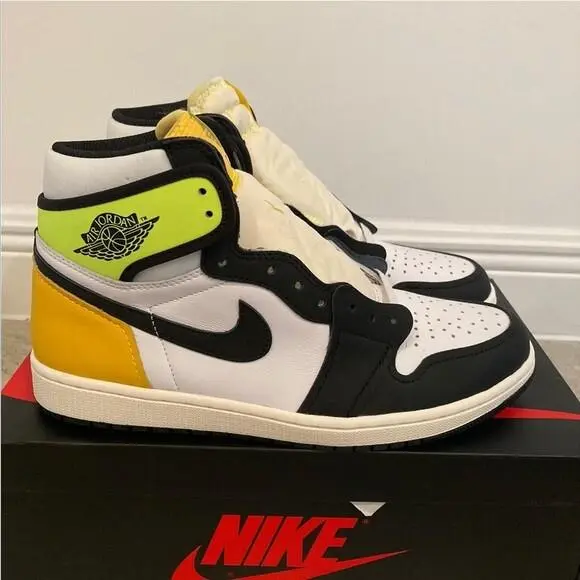 Nike shoes - Nike Air Jordan 1 - Air - 555088-118 - Multicolor 0