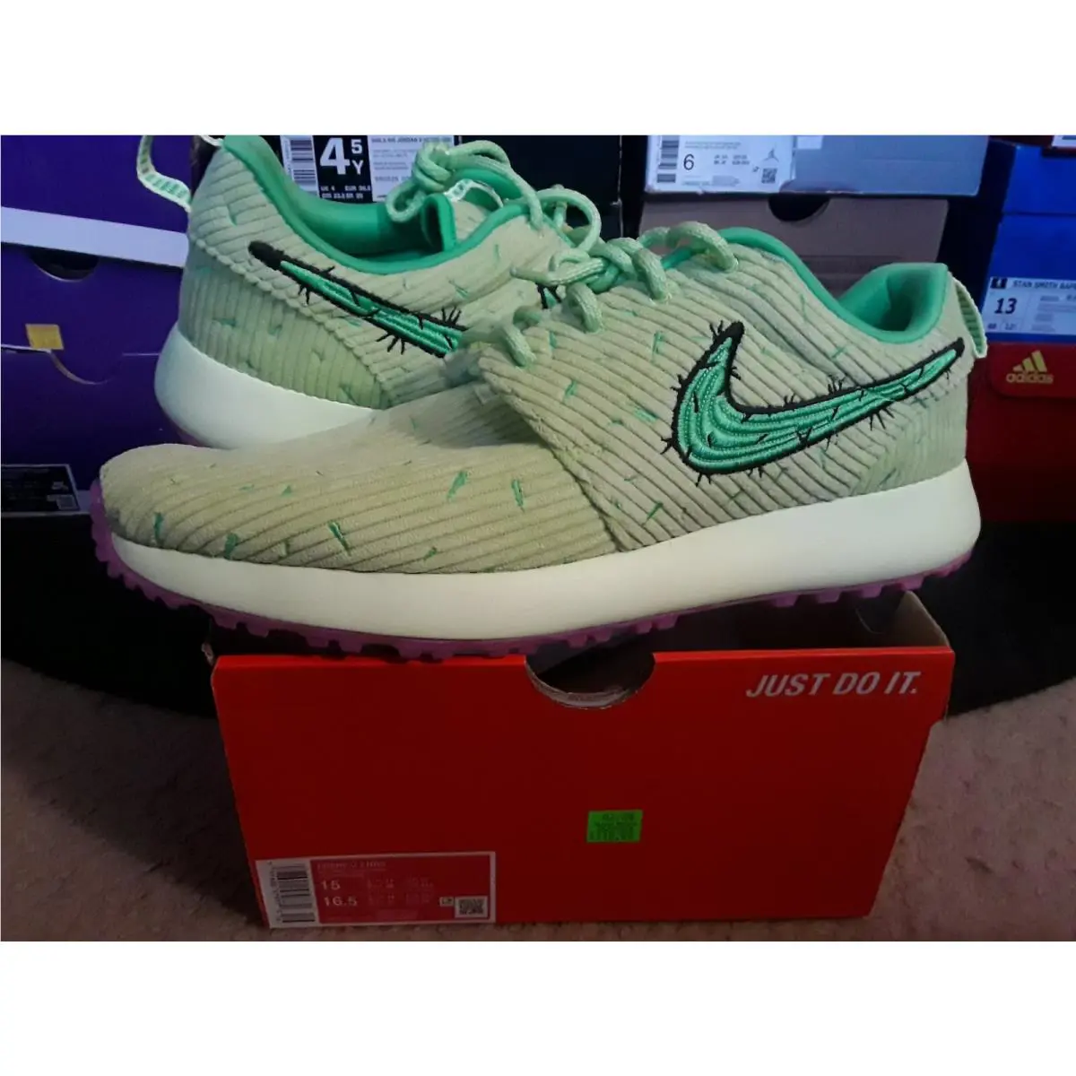 Nike shoes - Nike Roshe Golf - Roshe Golf - HF1030-300 - Green 5