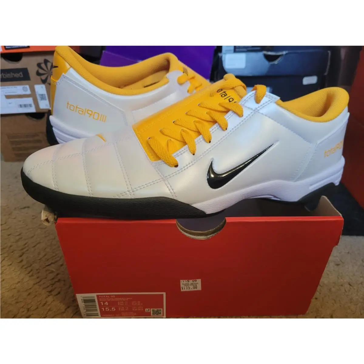 Nike shoes - Nike Air Zoom Total 90 - HQ2851 101 - Yellow 8