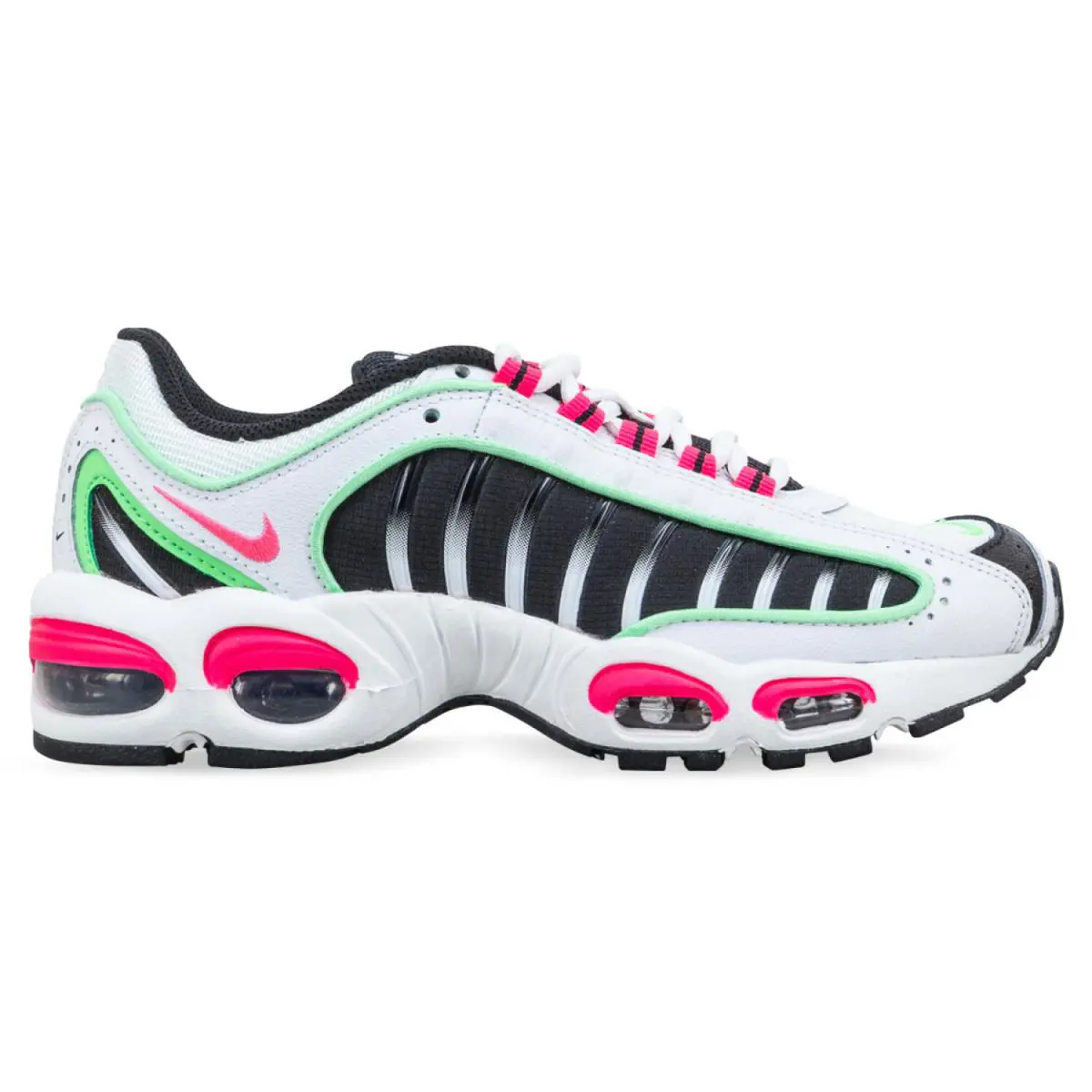 Nike shoes - White, Hyper Pink, Illusion Green 2