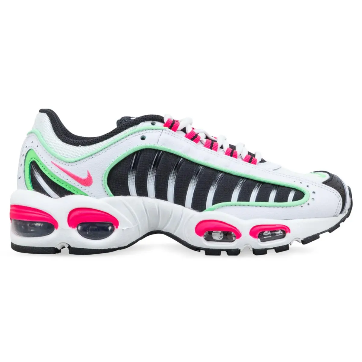 Nike shoes - White, Hyper Pink, Illusion Green 12