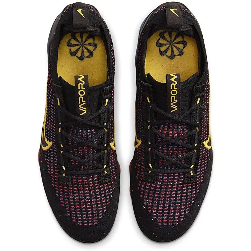Nike shoes - Nike Air Vapormax Flyknit 2021 - DV2118 001 - Black/University Gold 1