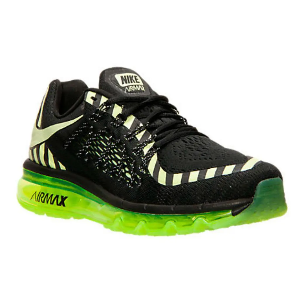 Nike shoes - Nike Air Max 2015 - Air Max - Black/Liquid Lime/Dark Grey 2
