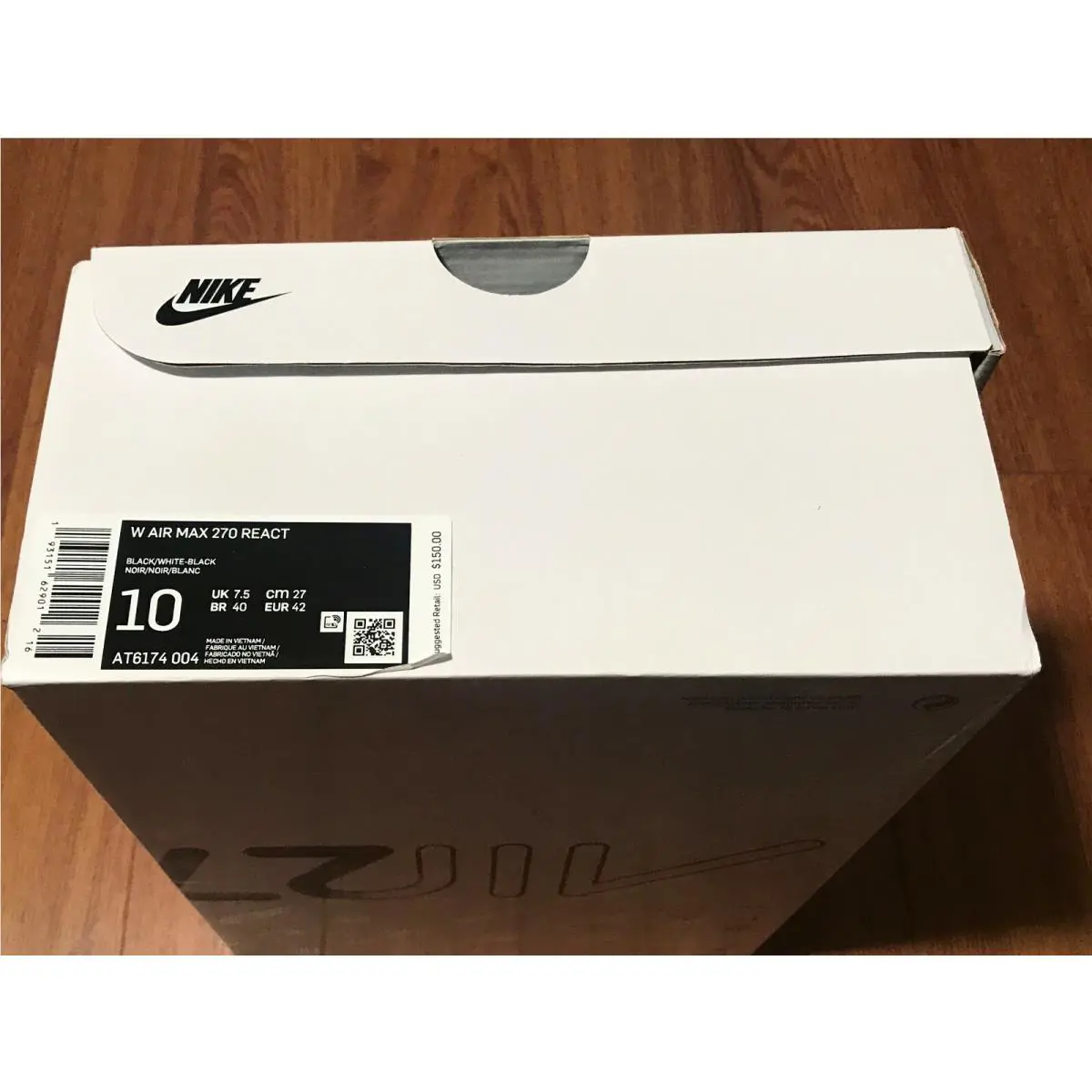 Nike shoes - Nike Air Max 270 - Air Max - AT6174-004 - Black/White 18