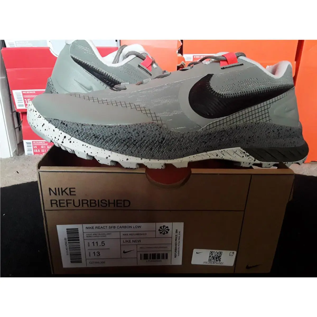 Nike shoes - Nike Air Zoom 1.0 - Air Zoom - CZ7399 300 - Green 0