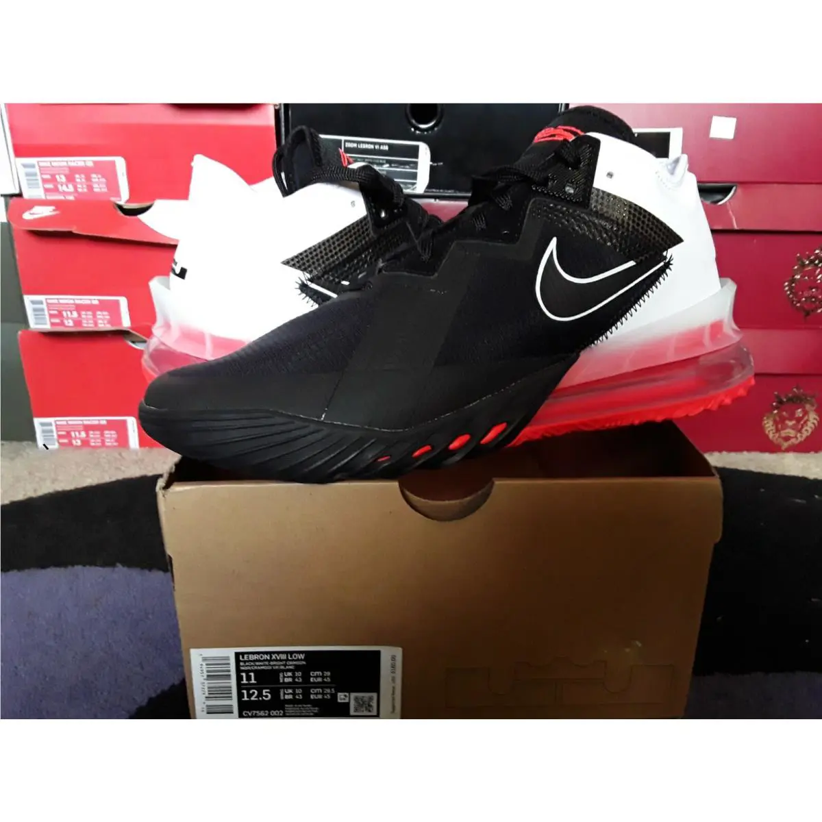 Nike shoes - Nike Air Zoom LeBron - Air Zoom LeBron - CV7562 002 - Black 0