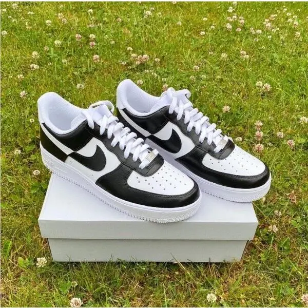 Nike shoes - Nike Air Force 1 - Air Force - DD8959-100 - White, Two Tone: Black White Panda Colors 0