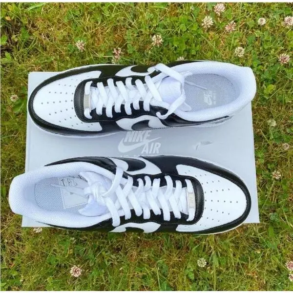Nike shoes - Nike Air Force 1 - Air Force - DD8959-100 - White, Two Tone: Black White Panda Colors 2