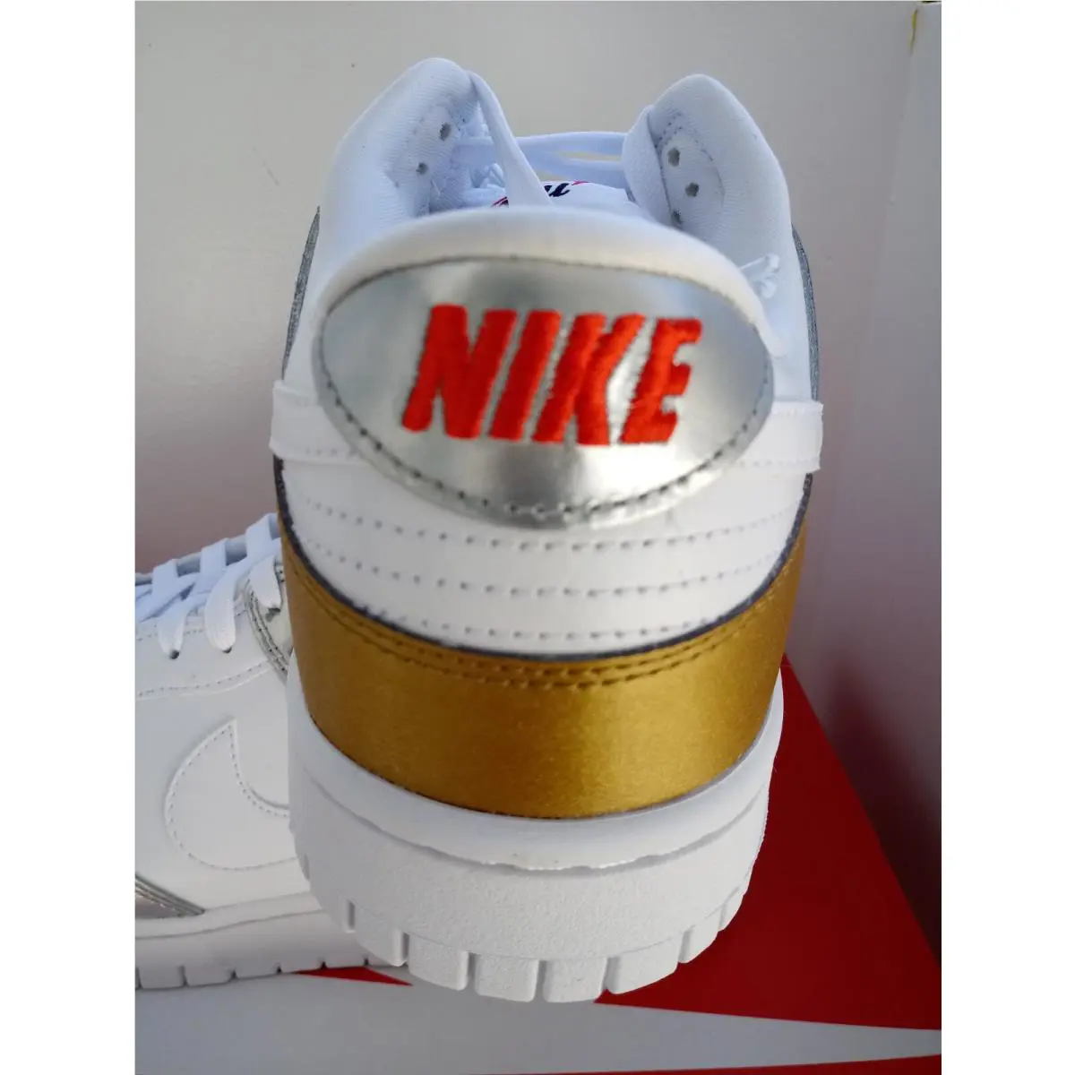 Nike shoes - Nike Dunk Low - Dunk Low - DH4403-700 - GOLD/WHITE-SILVER 17