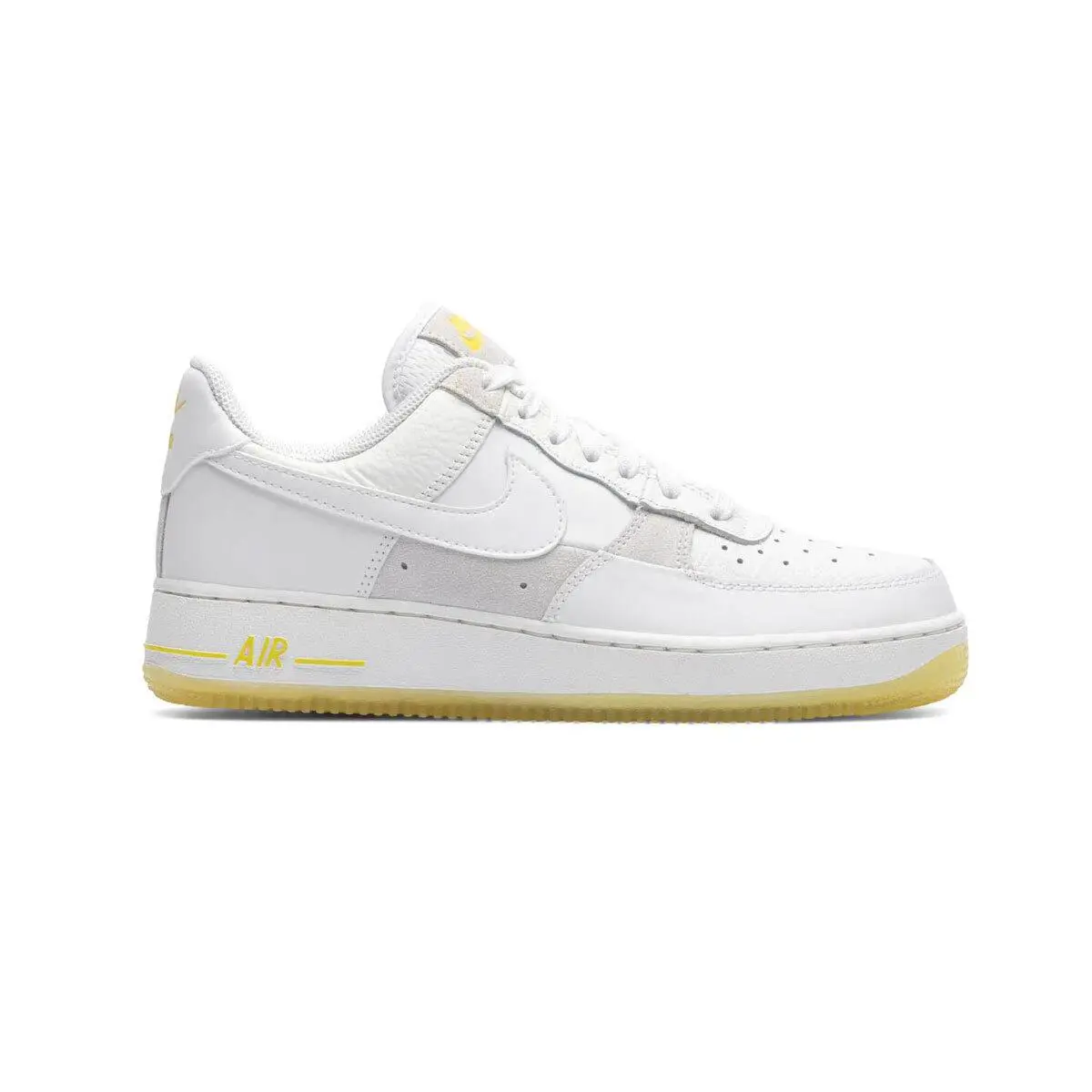 Nike Women`s Air Force 1 Low `07UV Reactive Patchwork FQ0709-100 White SZ 4-15 - White Multicolor