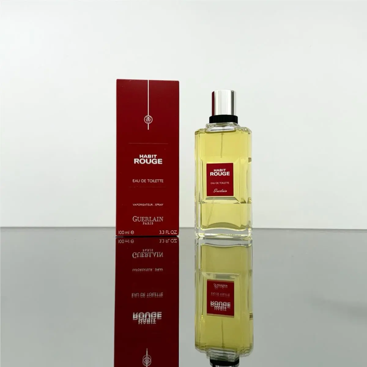 Guerlain Habit Rouge Men Cologne 100ml-3.3oz Edt Spray BE05