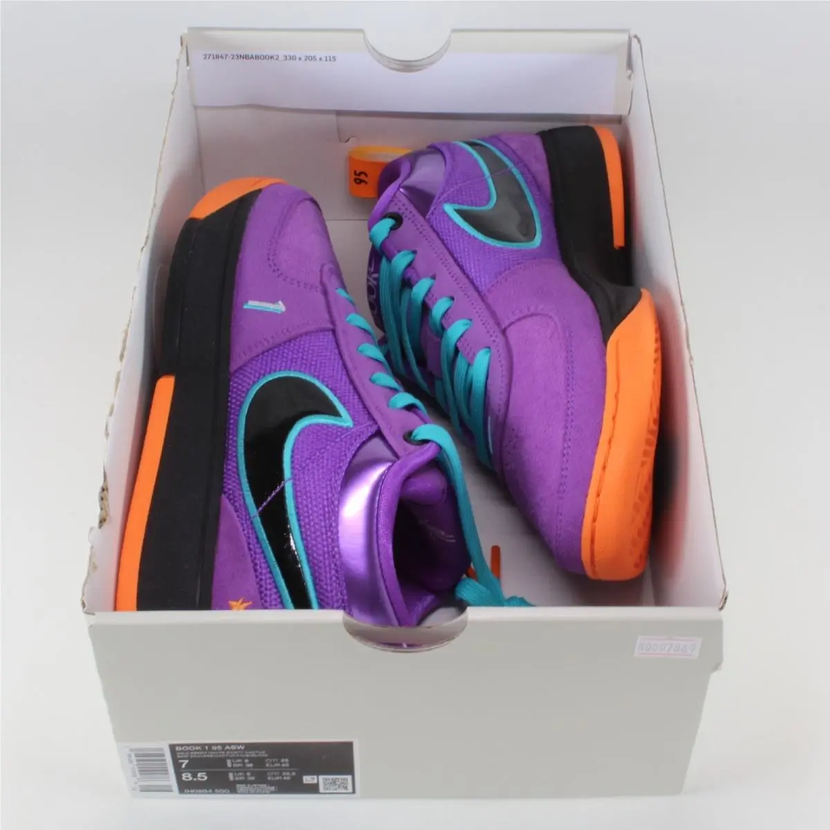 Nike shoes - Nike Book 1 - Book - IH0894-500 - Purple 10