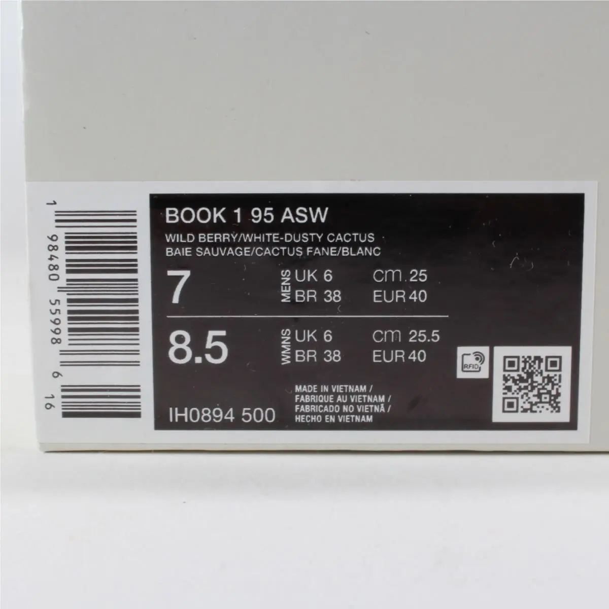 Nike shoes - Nike Book 1 - Book - IH0894-500 - Purple 11