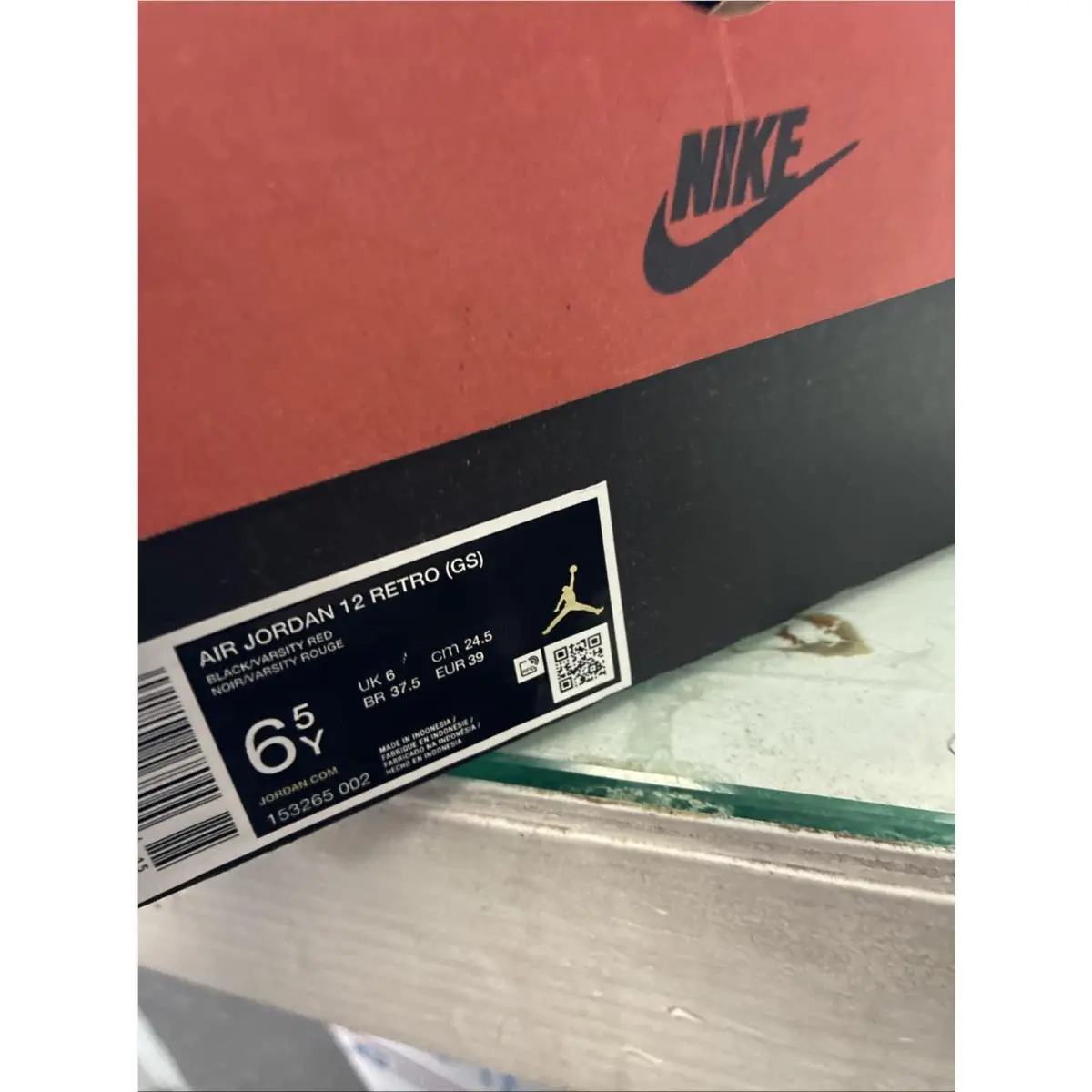 Nike shoes - Air Jordan 12 - Air - 153265-002 - Black (UPC: 00091207168044) 14