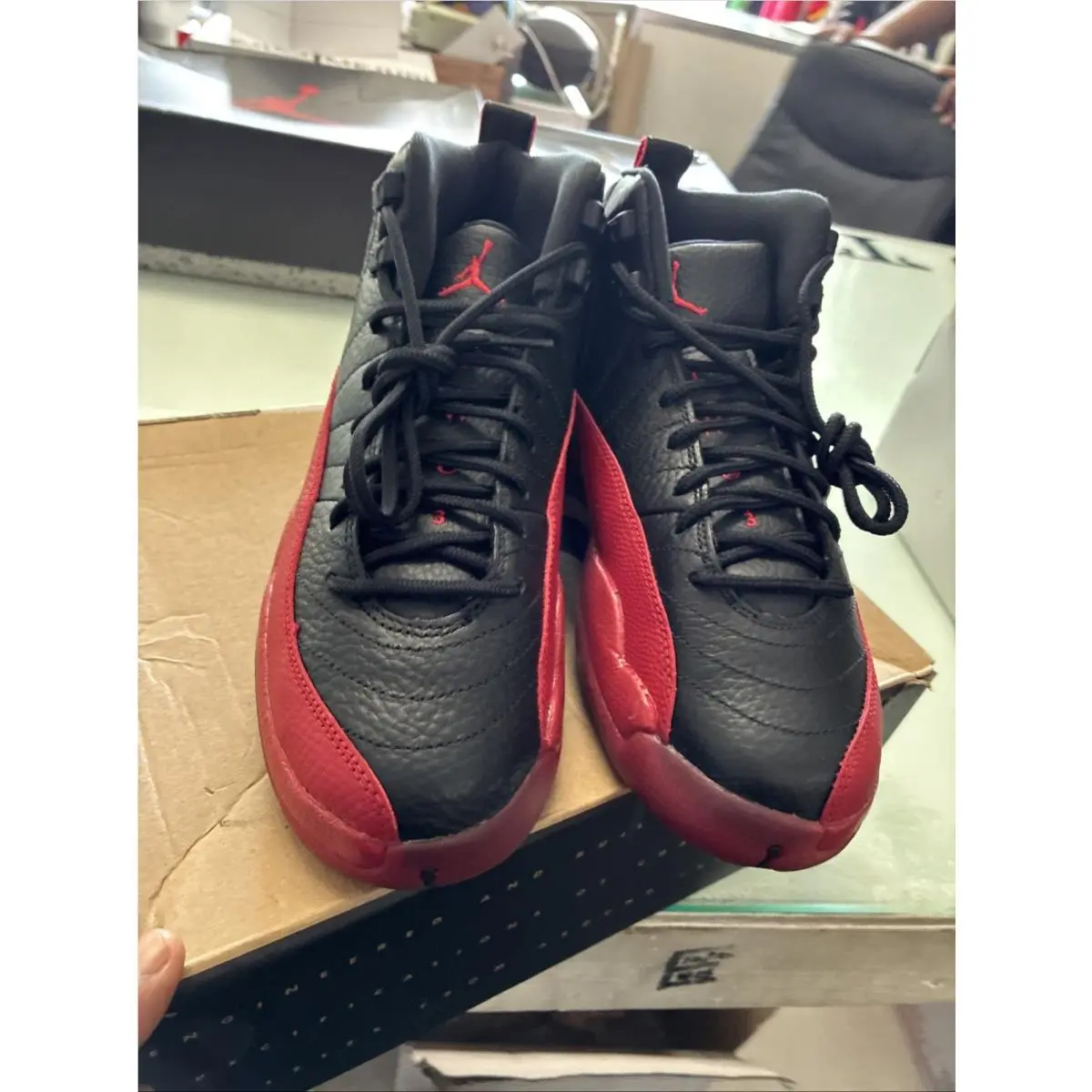 Nike shoes - Air Jordan 12 - Air - 153265-002 - Black (UPC: 00091207168044) 15