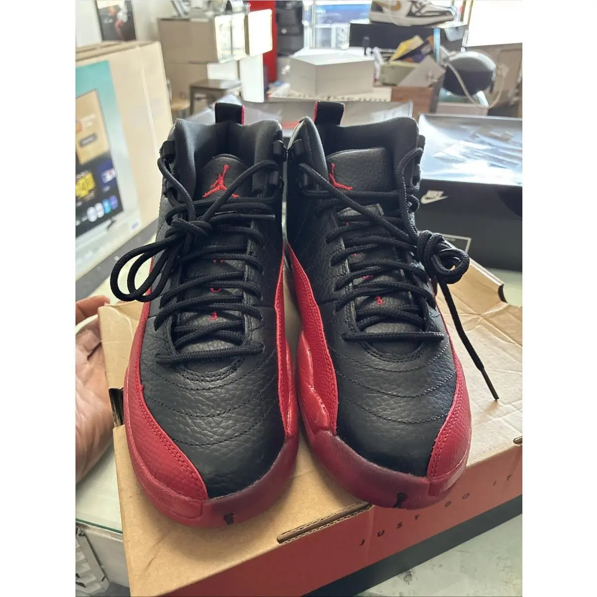 Nike shoes - Air Jordan 12 - Air - 153265-002 - Black (UPC: 00091207168044) 1