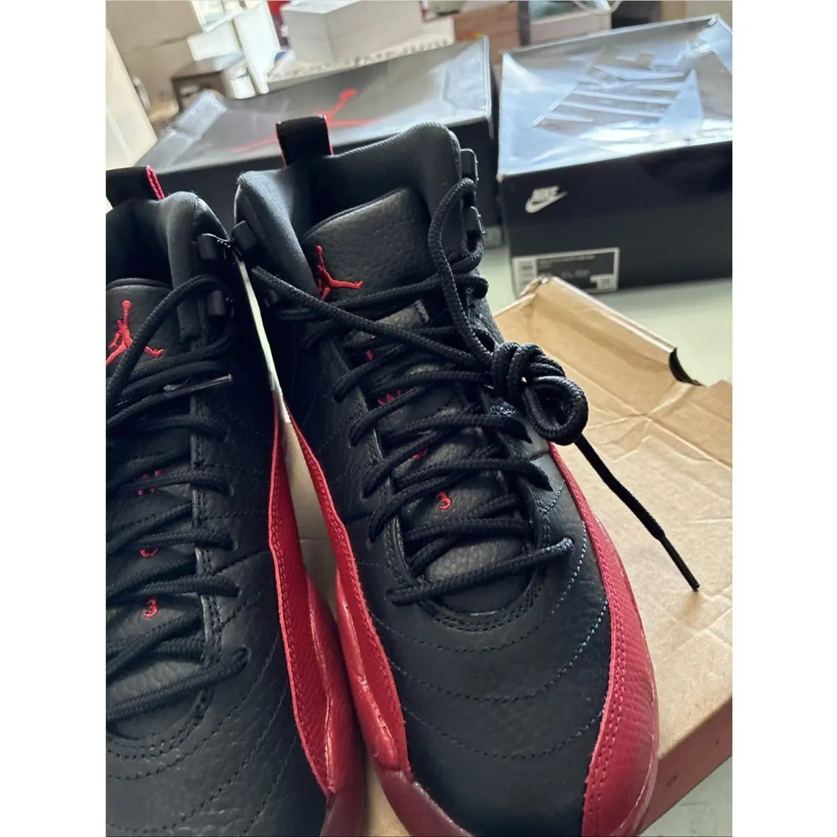 Nike shoes - Air Jordan 12 - Air - 153265-002 - Black (UPC: 00091207168044) 3
