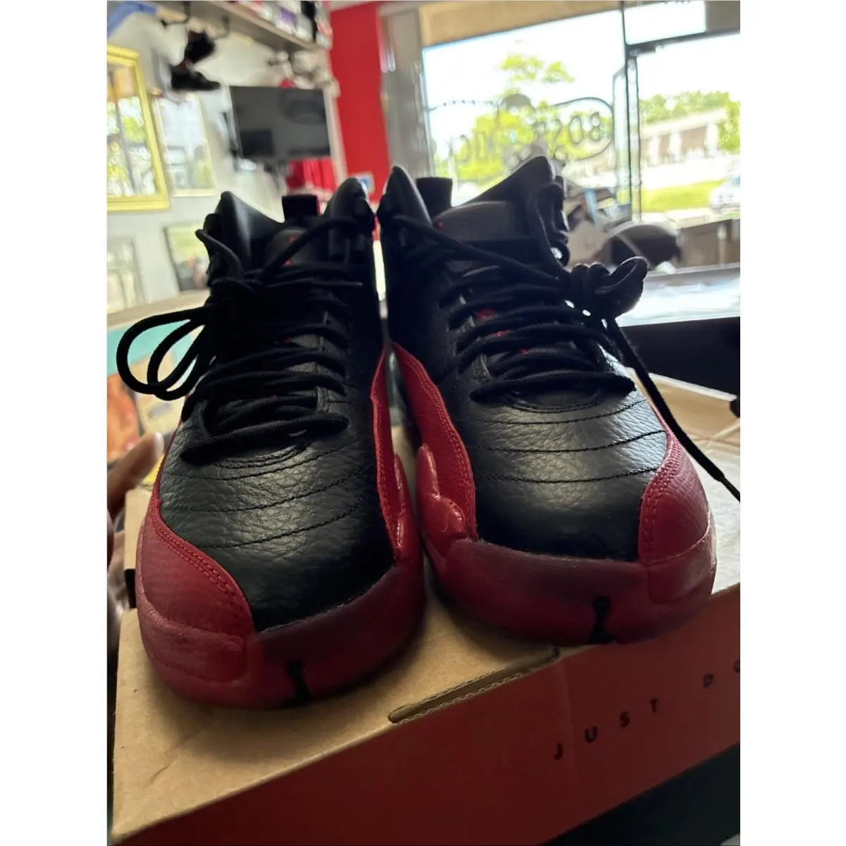 Nike shoes - Air Jordan 12 - Air - 153265-002 - Black (UPC: 00091207168044) 4