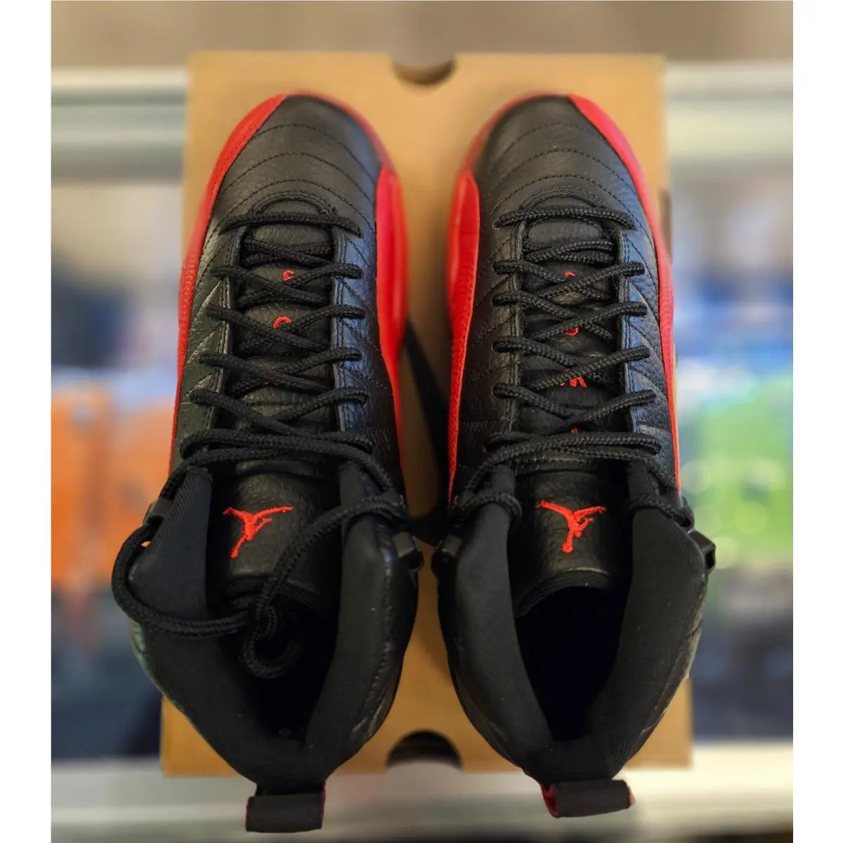 Nike shoes - Air Jordan 12 - Air - 153265-002 - Black (UPC: 00091207168044) 2