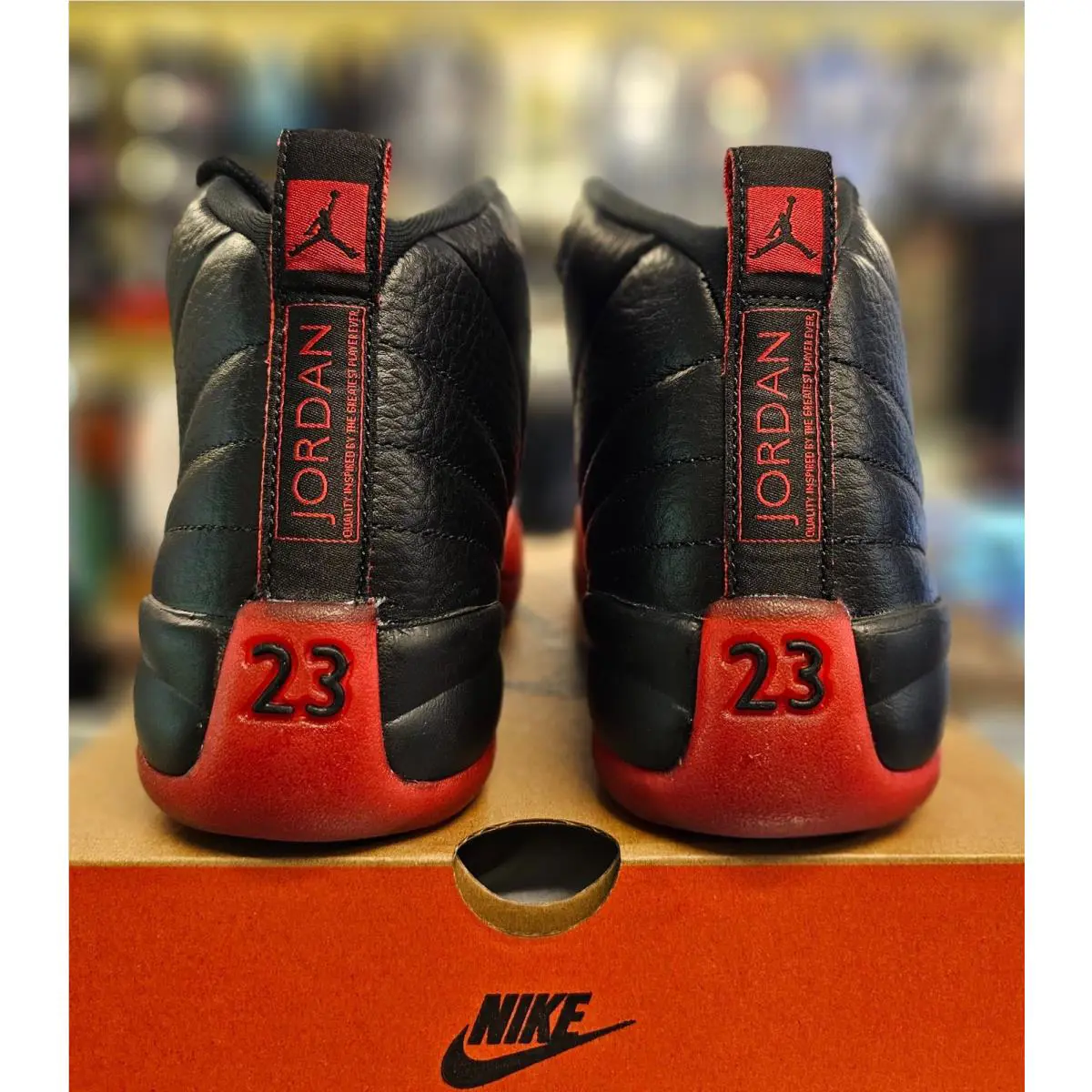 Nike shoes - Air Jordan 12 - Air - 153265-002 - Black (UPC: 00091207168044) 3