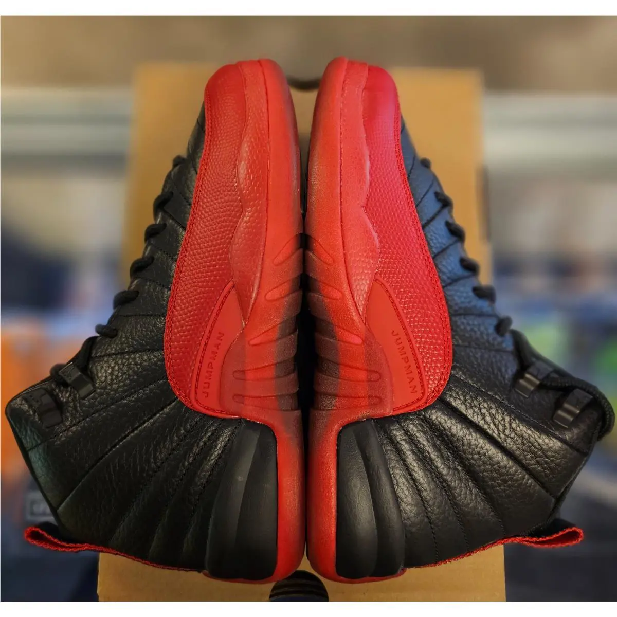 Nike shoes - Air Jordan 12 - Air - 153265-002 - Black (UPC: 00091207168044) 4