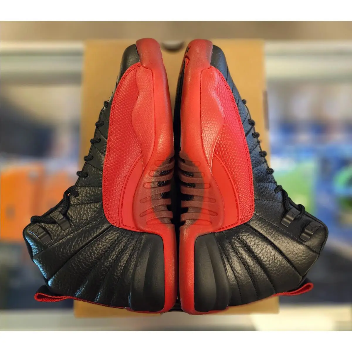 Nike shoes - Air Jordan 12 - Air - 153265-002 - Black (UPC: 00091207168044) 5