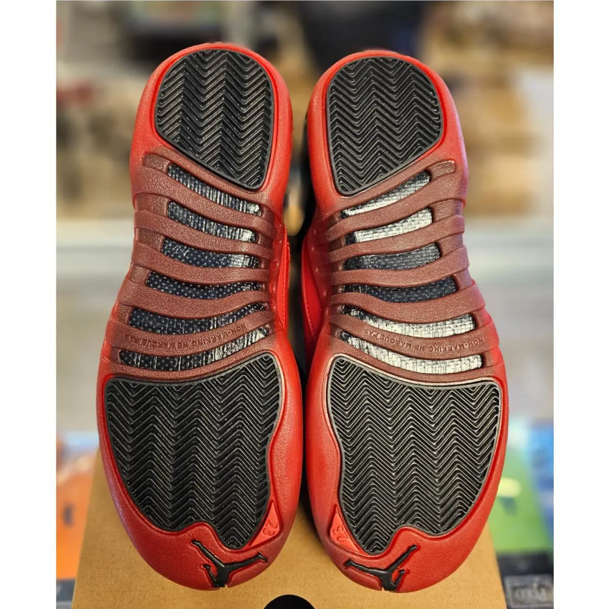 Nike shoes - Air Jordan 12 - Air - 153265-002 - Black (UPC: 00091207168044) 6