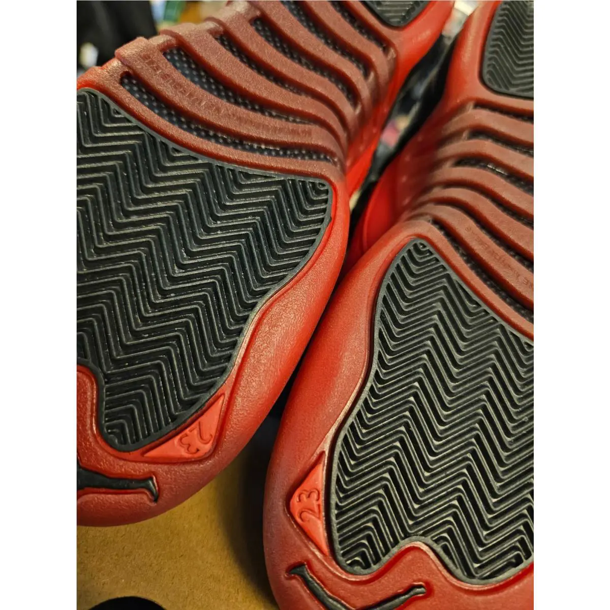 Nike shoes - Air Jordan 12 - Air - 153265-002 - Black (UPC: 00091207168044) 7