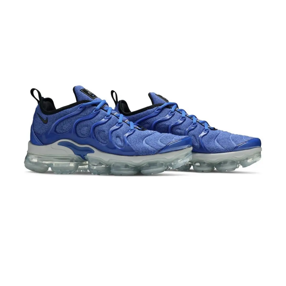 924453-404 Nike Air Vapormax Plus Game Royal/black-wolf Grey Mens Sz 10.5 - Blue