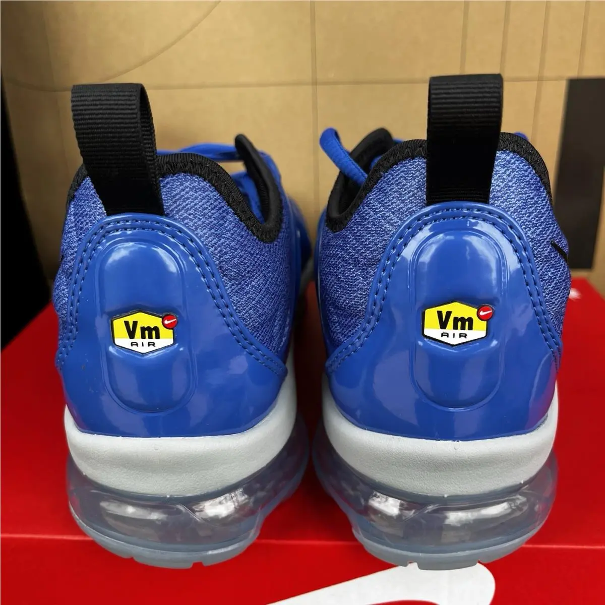 Nike shoes - Nike Air Vapormax Plus - Air Vapormax Plus - 924453-404 - GAME ROYAL/BLACK-WOLF GREY-RACER BLUE (UPC: 191887690641) 2