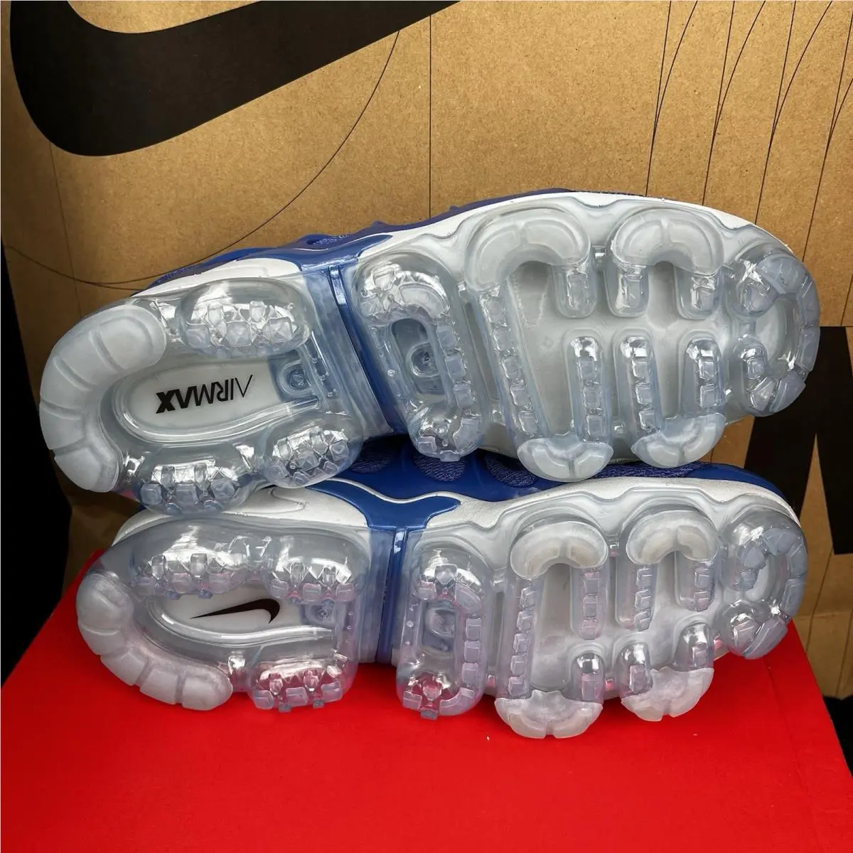 Nike shoes - Nike Air Vapormax Plus - Air Vapormax Plus - 924453-404 - GAME ROYAL/BLACK-WOLF GREY-RACER BLUE (UPC: 191887690641) 3