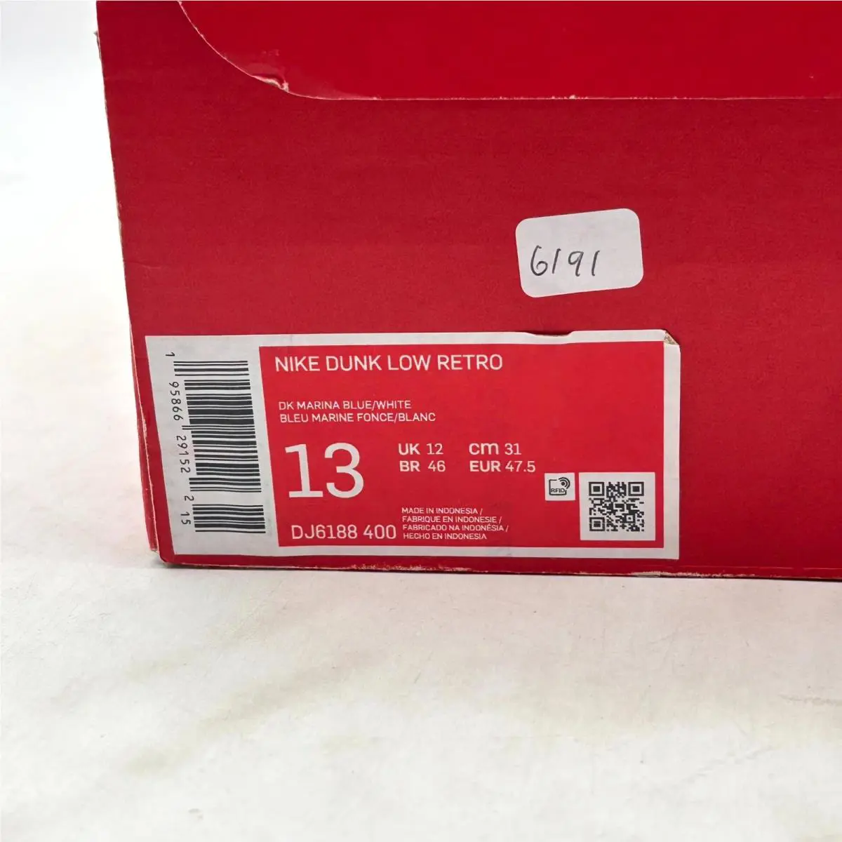 Nike shoes - Nike Dunk Low DJ6188-400 - Dunk Low - DJ6188-400 - Blue (UPC: 195866291522) 7