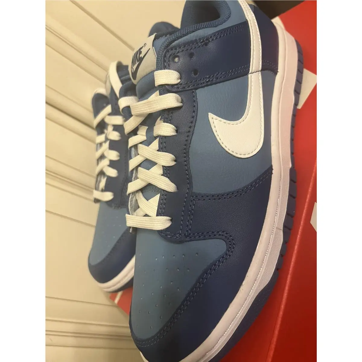 Nike shoes - Nike Dunk Low - Dunk Low - DJ6188-400 - DARK MARINA BLUE/WHITE-DUTCH BLUE 10