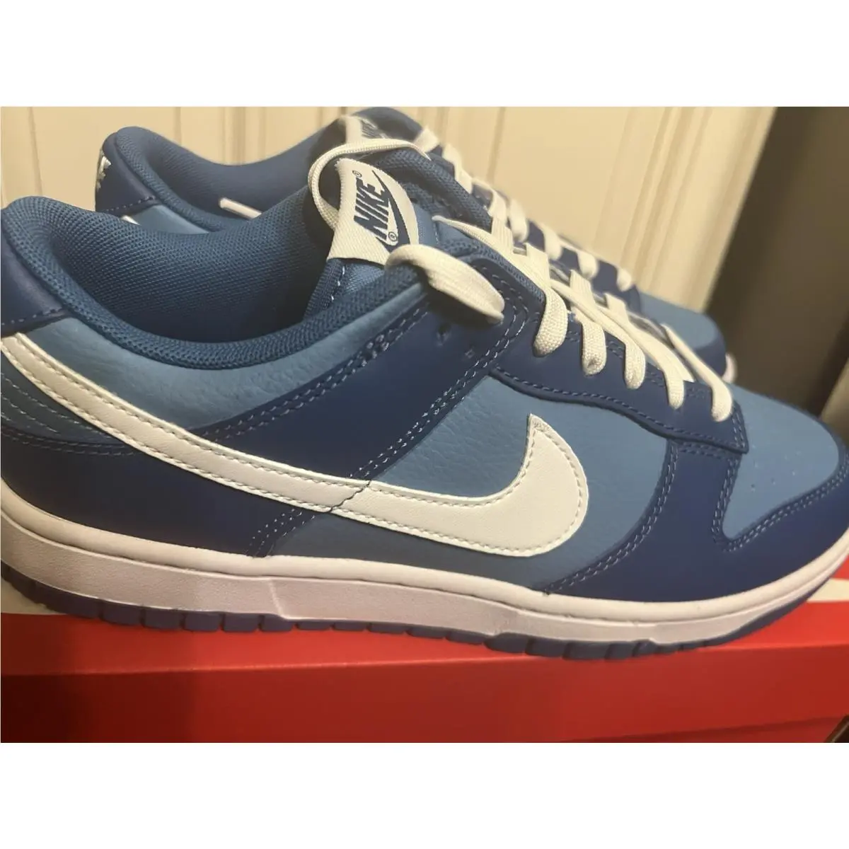 Nike shoes - Nike Dunk Low - Dunk Low - DJ6188-400 - DARK MARINA BLUE/WHITE-DUTCH BLUE 0