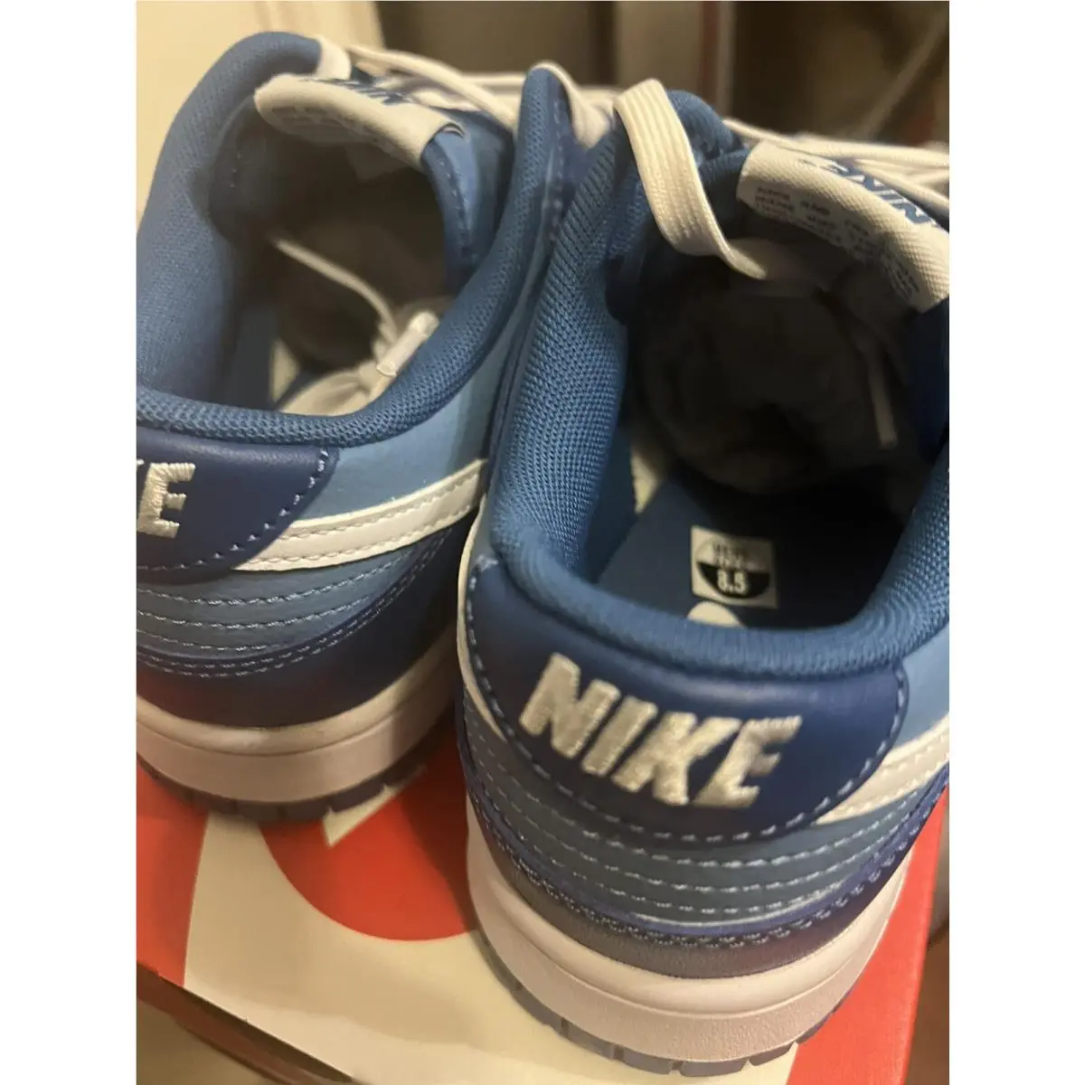 Nike shoes - Nike Dunk Low - Dunk Low - DJ6188-400 - DARK MARINA BLUE/WHITE-DUTCH BLUE 4