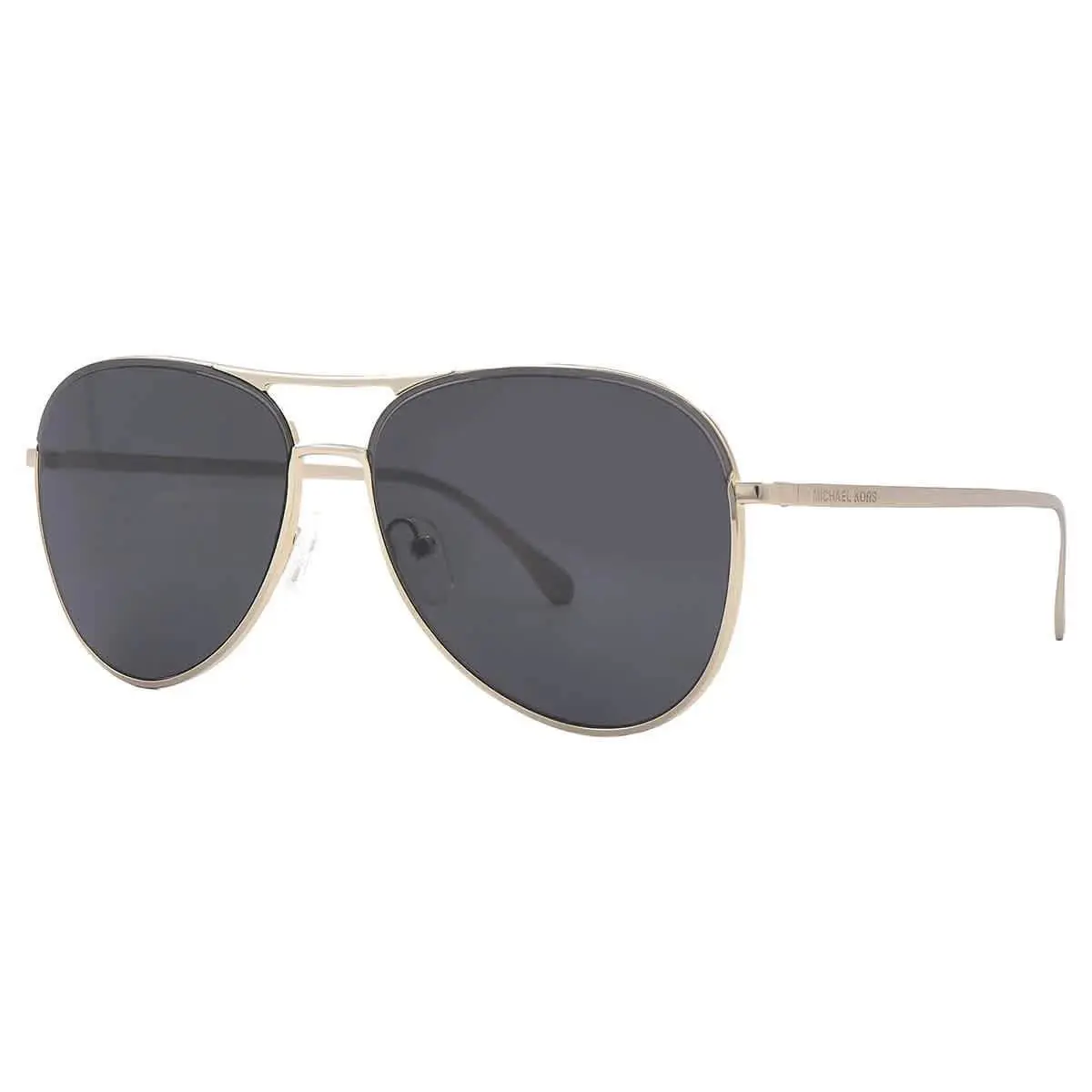 Michael Kors Dark Gray Mirrored Pilot Ladies Sunglasses MK1089 10056G 59